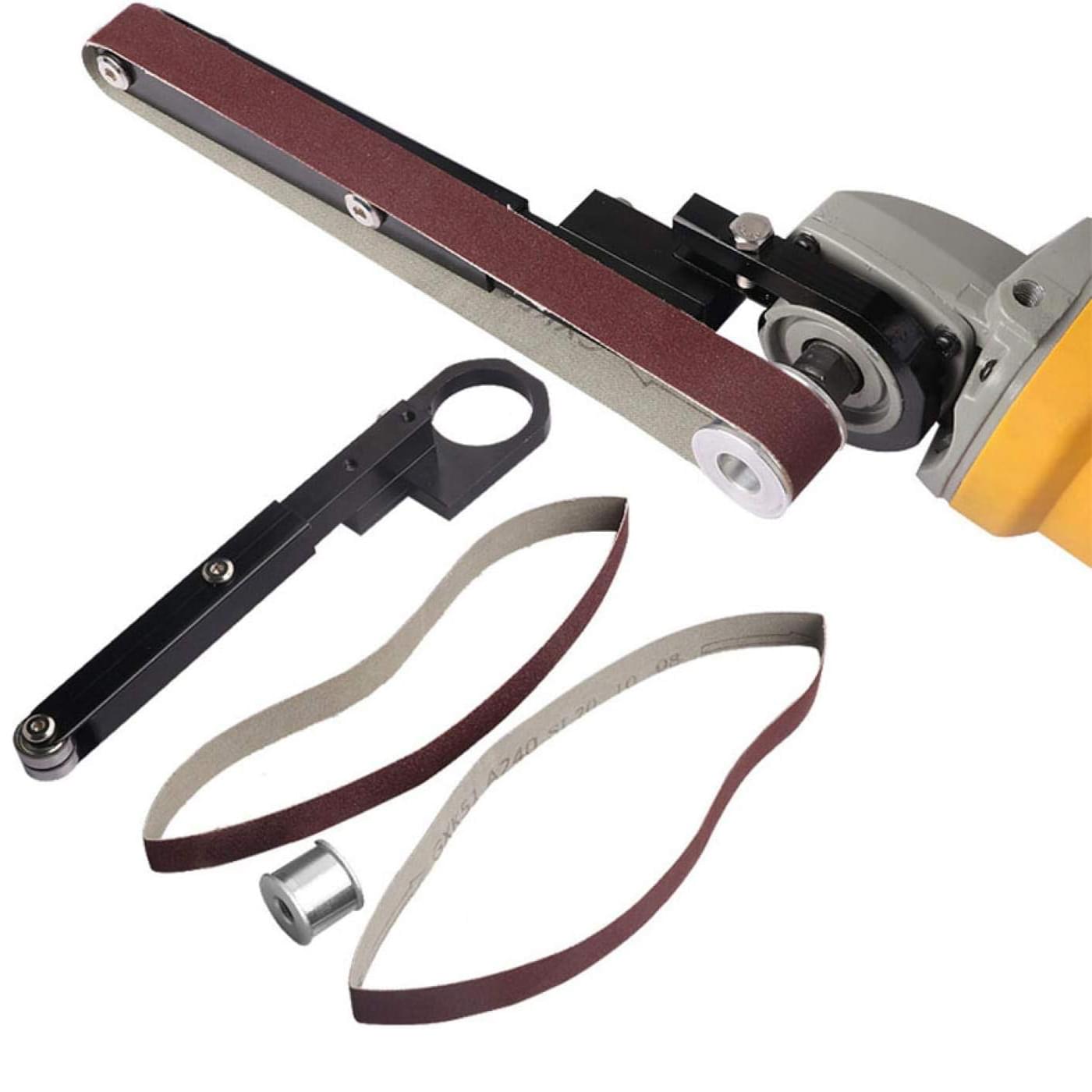 Adaptor de slefuit cu banda continua, slefuitor pentru polizor unghiular / flex 110, 125 cu filet M14, Onuvio™