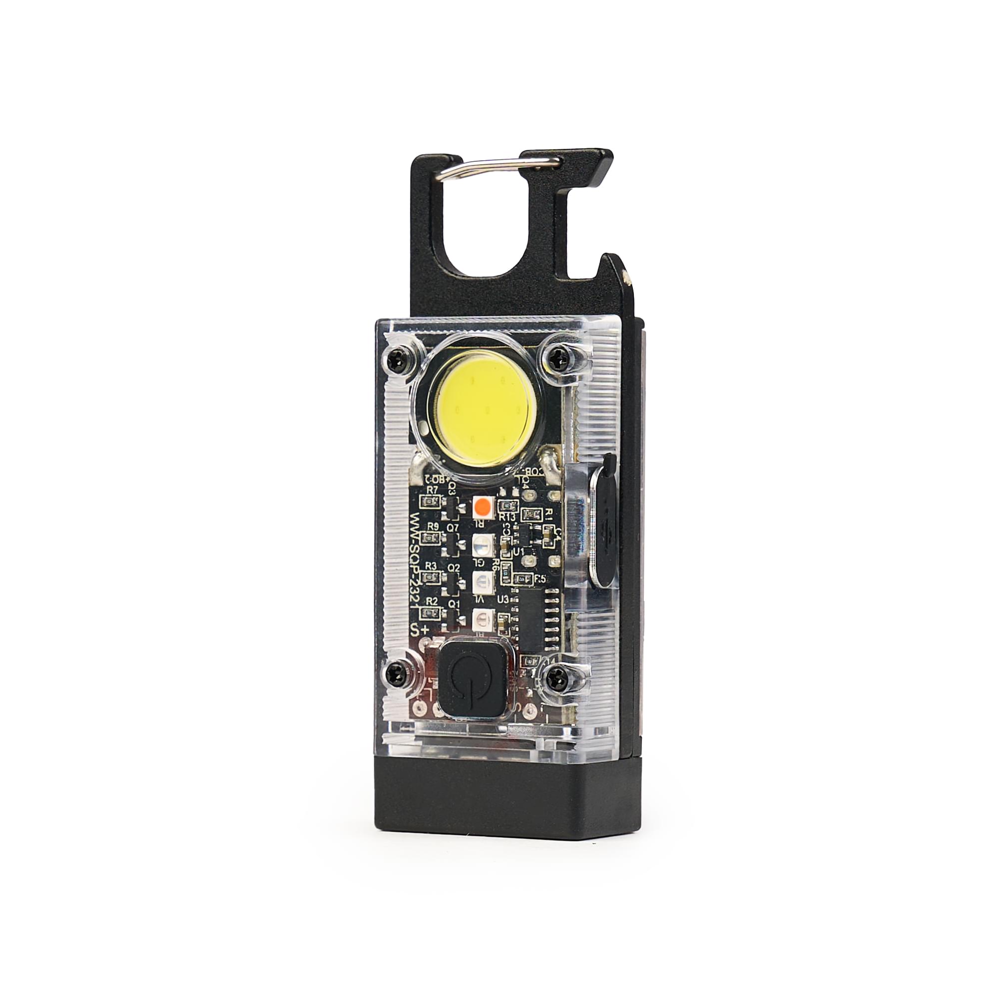 Lampa Multifunctionala Portabila, Sursă de lumină dublă, Lumina UV, Reîncărcabilă, Alimentată cu energie solară, Bază magnetică, Onuvio®