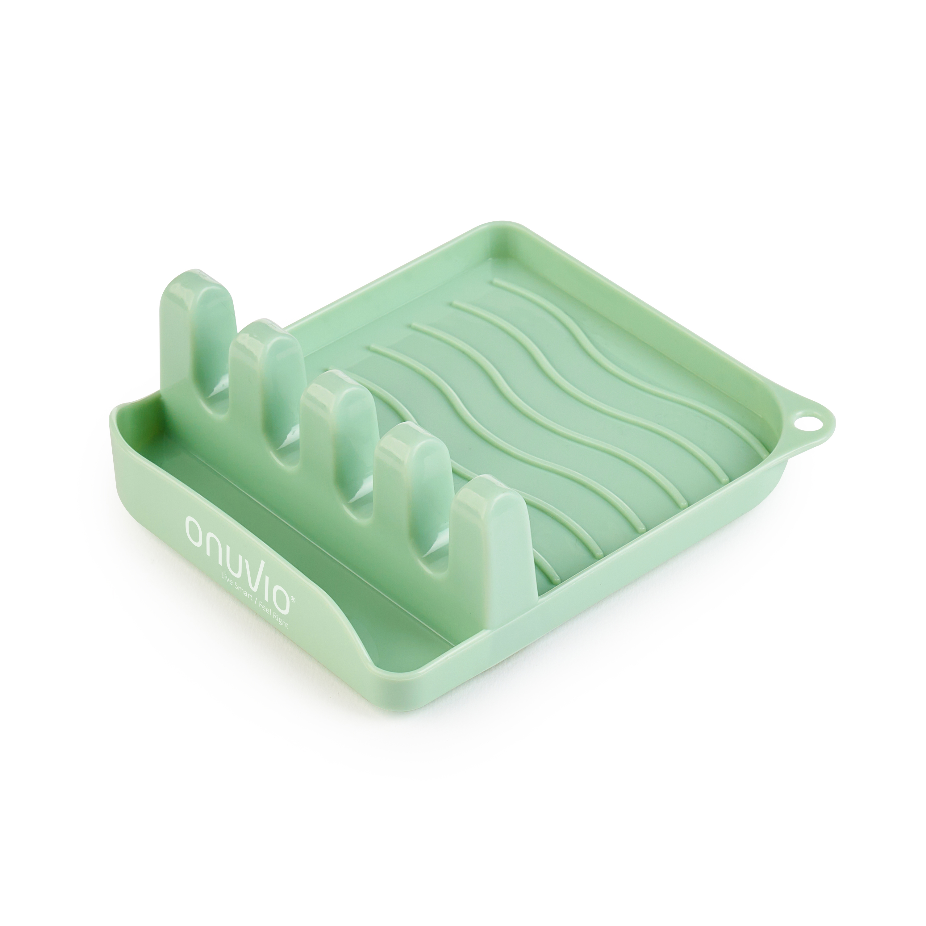 Suport Ustensile Bucatarie din Plastic Lucios - Organizator Modern si Ergonomic pentru Blat, Ideal pentru Mentinerea Curateniei si Accesibilitatii