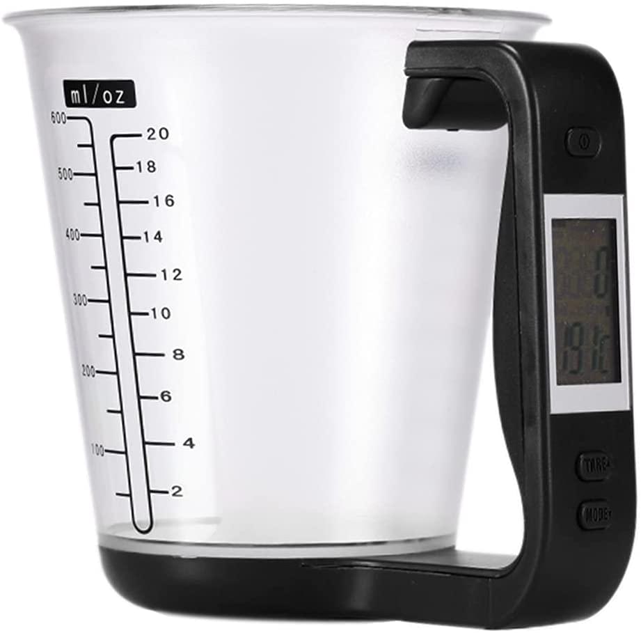 Cana gradata cu masurare automata 4 in 1, onuvio™ - negru