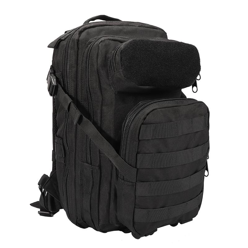 Rucsac tactic militar, 25 litri, camuflaj 600d, sistem molle, impermeabil, ideal pentru drumetii sau camping,  onuvio™ - negru