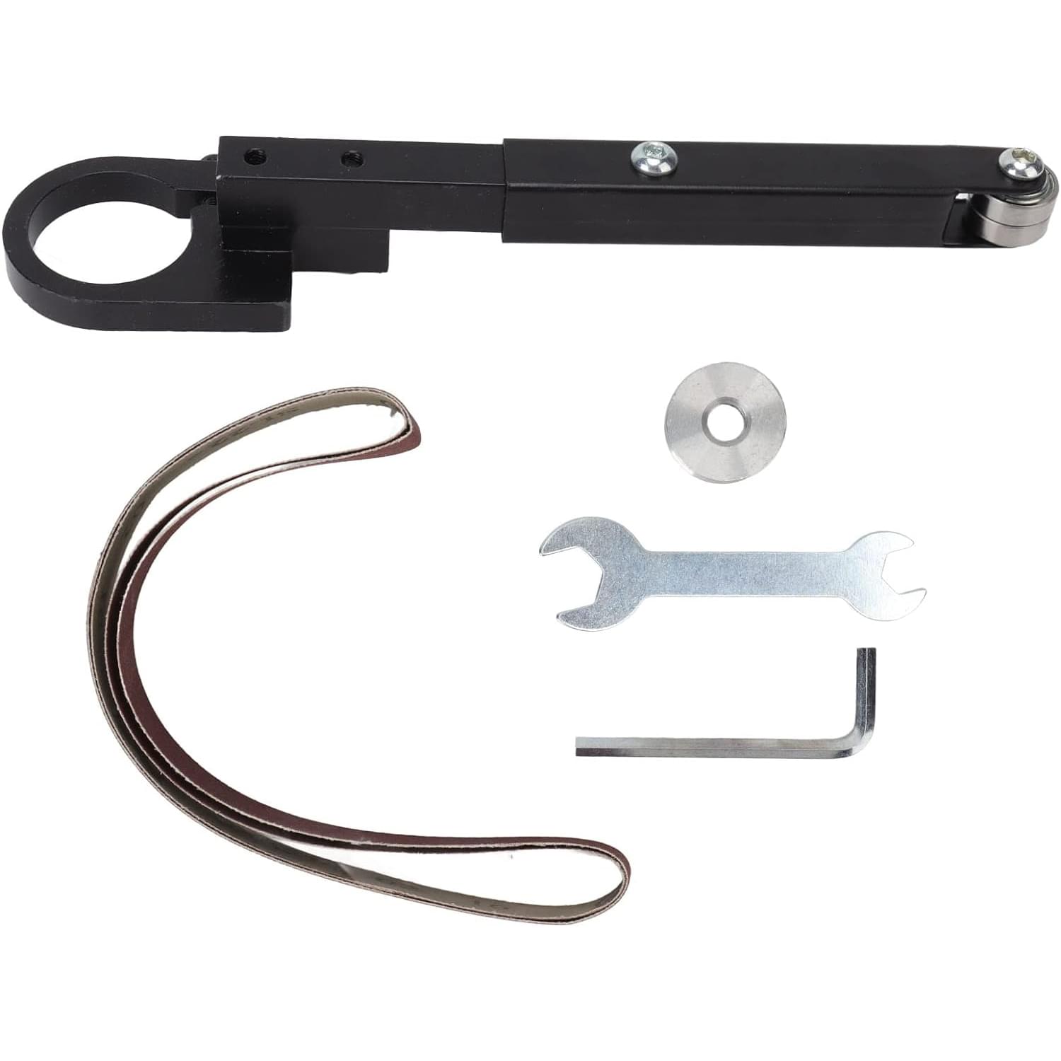 Adaptor de slefuit cu banda continua, slefuitor pentru polizor unghiular / flex 110, 125 cu filet m14, onuvio™