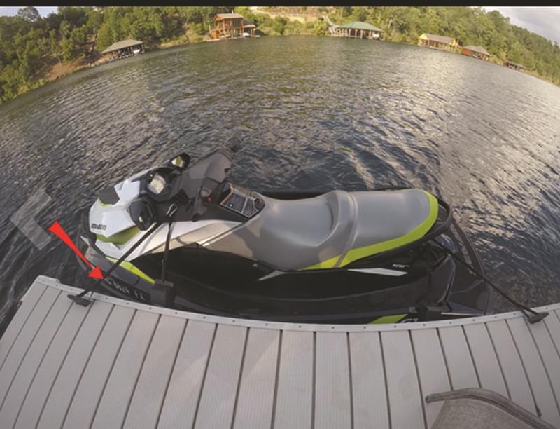 Set 2 parame elastice bungee 1,2–2,1 m cu carabină inox – mooring extensibil pentru barcă, ponton, jet ski - negru
