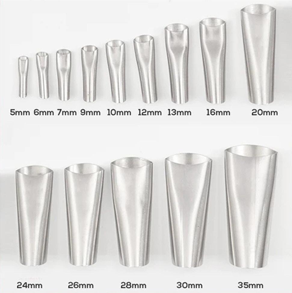 Set profesional aplicat silicon, 14 duze inox