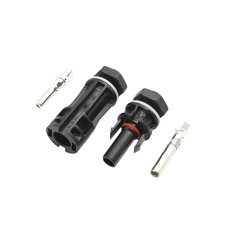 Set 4 conectori mc4 panel-mount evo2 m+f onuvio – 1500v 30a, trecere prin panou pentru cutii de distributie si panouri electrice, cablu solar 2.5–6 mm2, kit 2 mama + 2 tata, cu piulita si o-ring