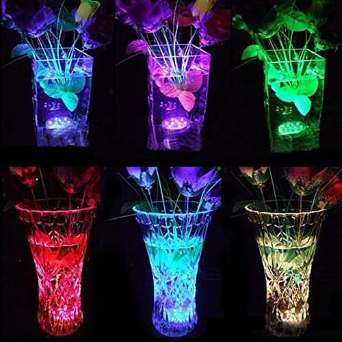 Set 4 led subacvatice ambientale cu telecomanda ip68 onuvio™