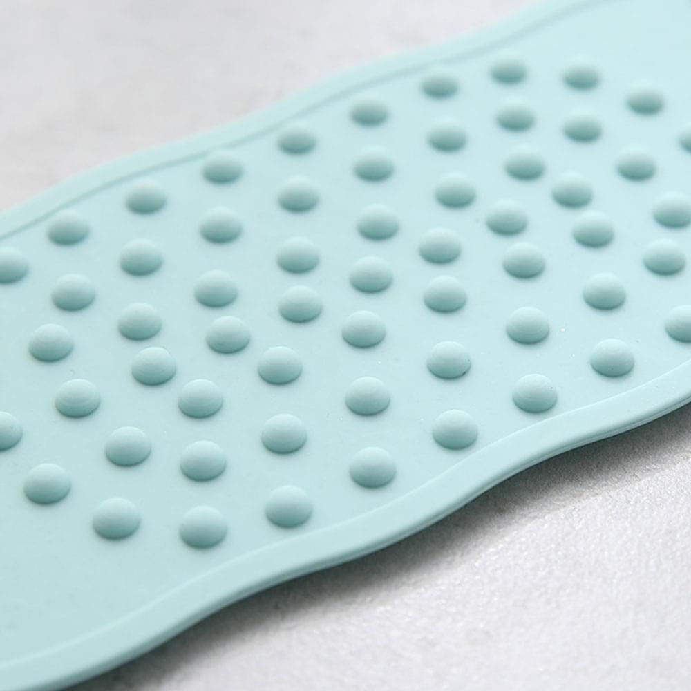 Perie pentru spalat spatele din silicon / banda antibacteriana