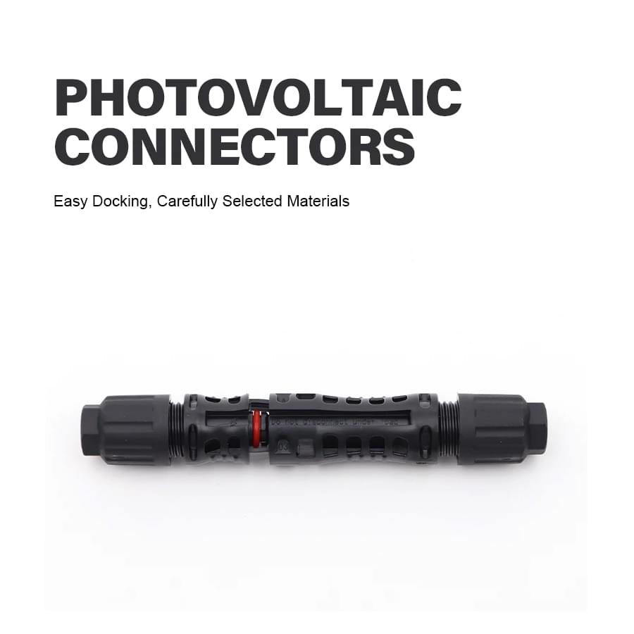 Set 10 conectori mc4 evo2 onuvio® pentru panouri solare fotovoltaice, mamă/tată, 1500v 60a, cablu 10mm2. certificare ce rohs, rezistent la apa ip67