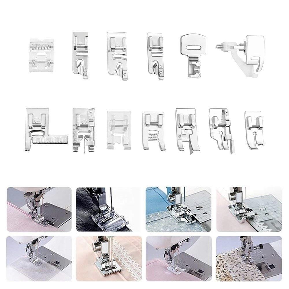Set 32 picioruse universale pentru masina de cusut,  onuvio™