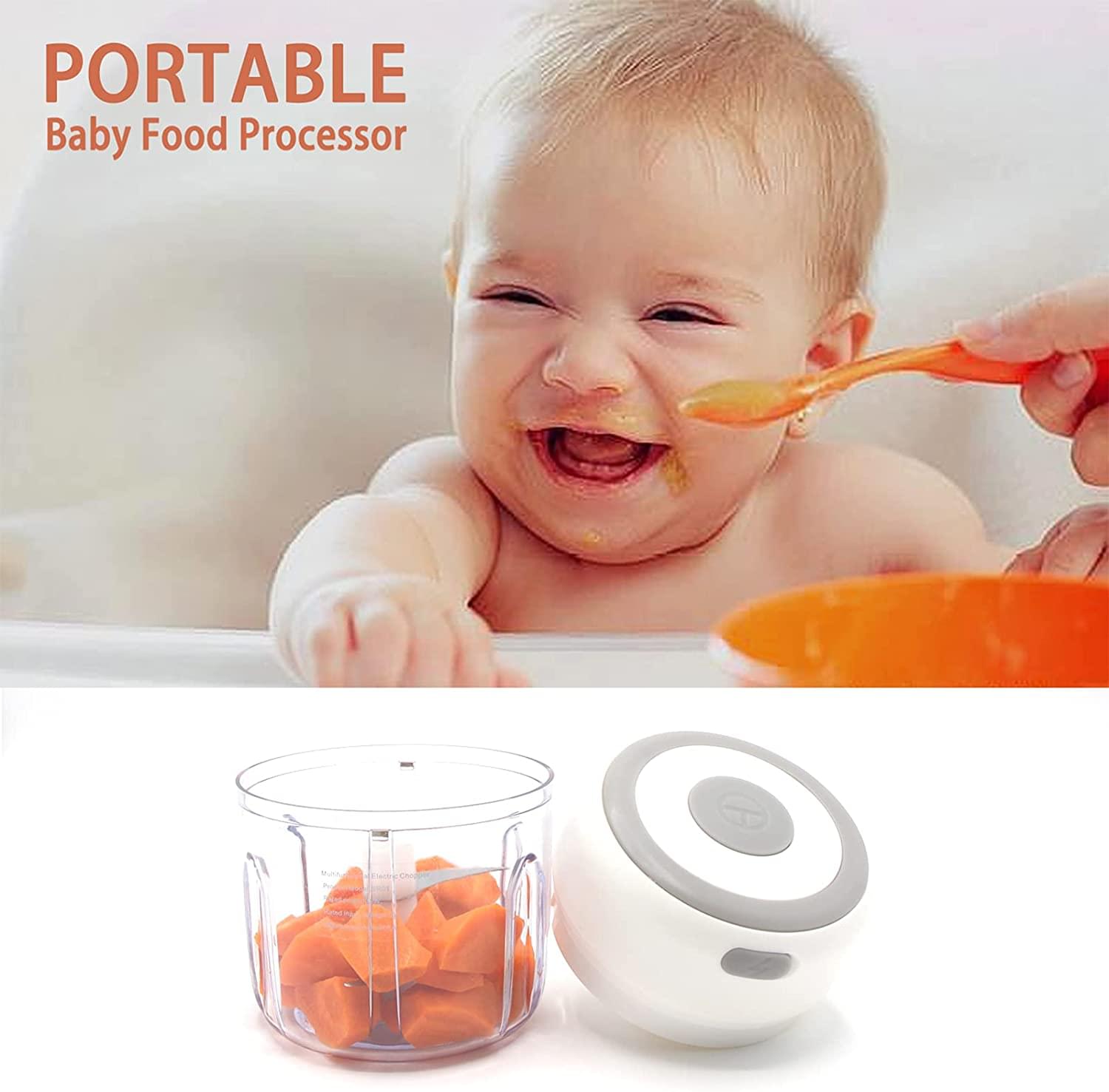 Set mini tocator electric fara fir, usb, capacitate mare, 3 lame, onuvio™ 
