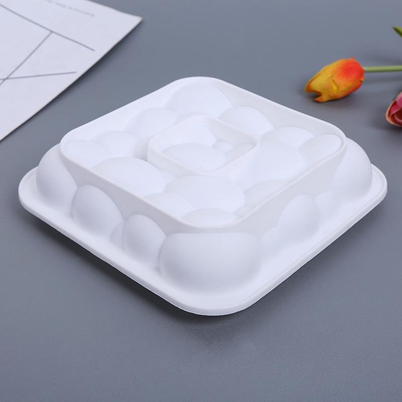 Set doua forme silicon inima si nor 3d bubble,  pentru copt blat, tort, onuvio™