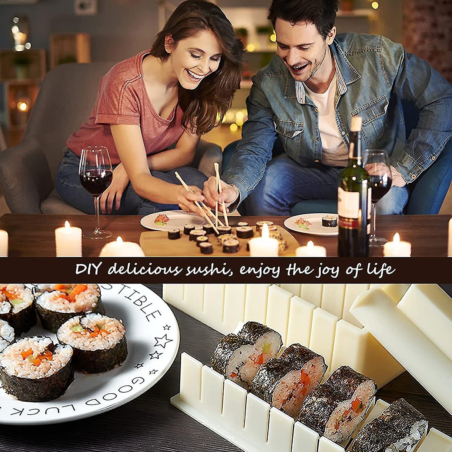 Set complet pentru preparare sushi - 10 piese onuvio®, ustensile premium, ideal pentru sushi acasă