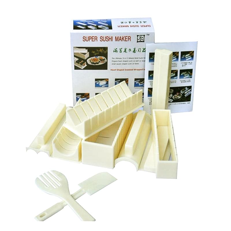 Set complet pentru preparare sushi - 10 piese onuvio®, ustensile premium, ideal pentru sushi acasă