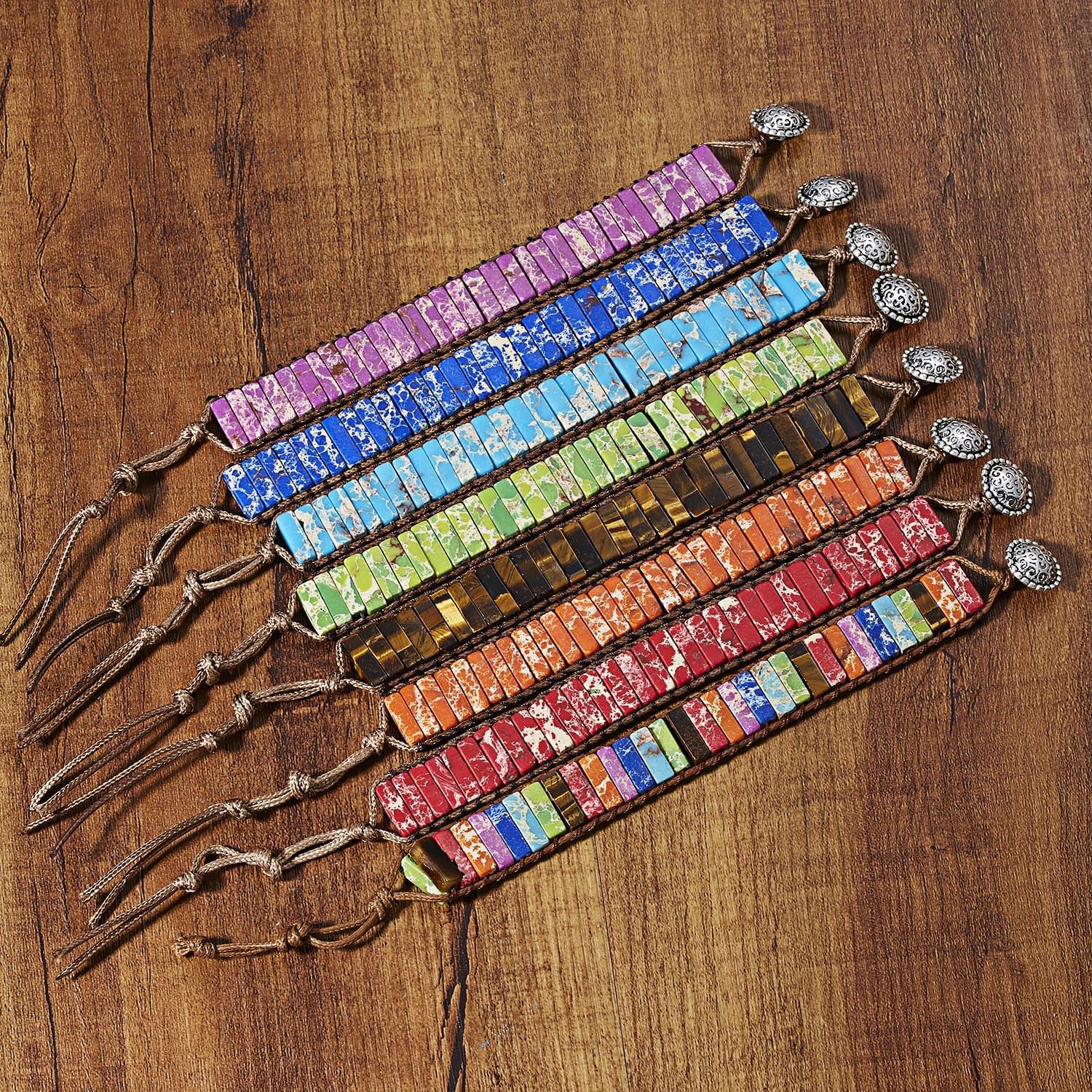  bratara energetica handmade chakra, piatra naturala, onuvio™