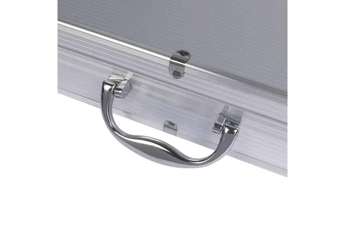Set ustensile pentru gratar onuvio® 11 piese inox, geanta de transport si termometru digital 