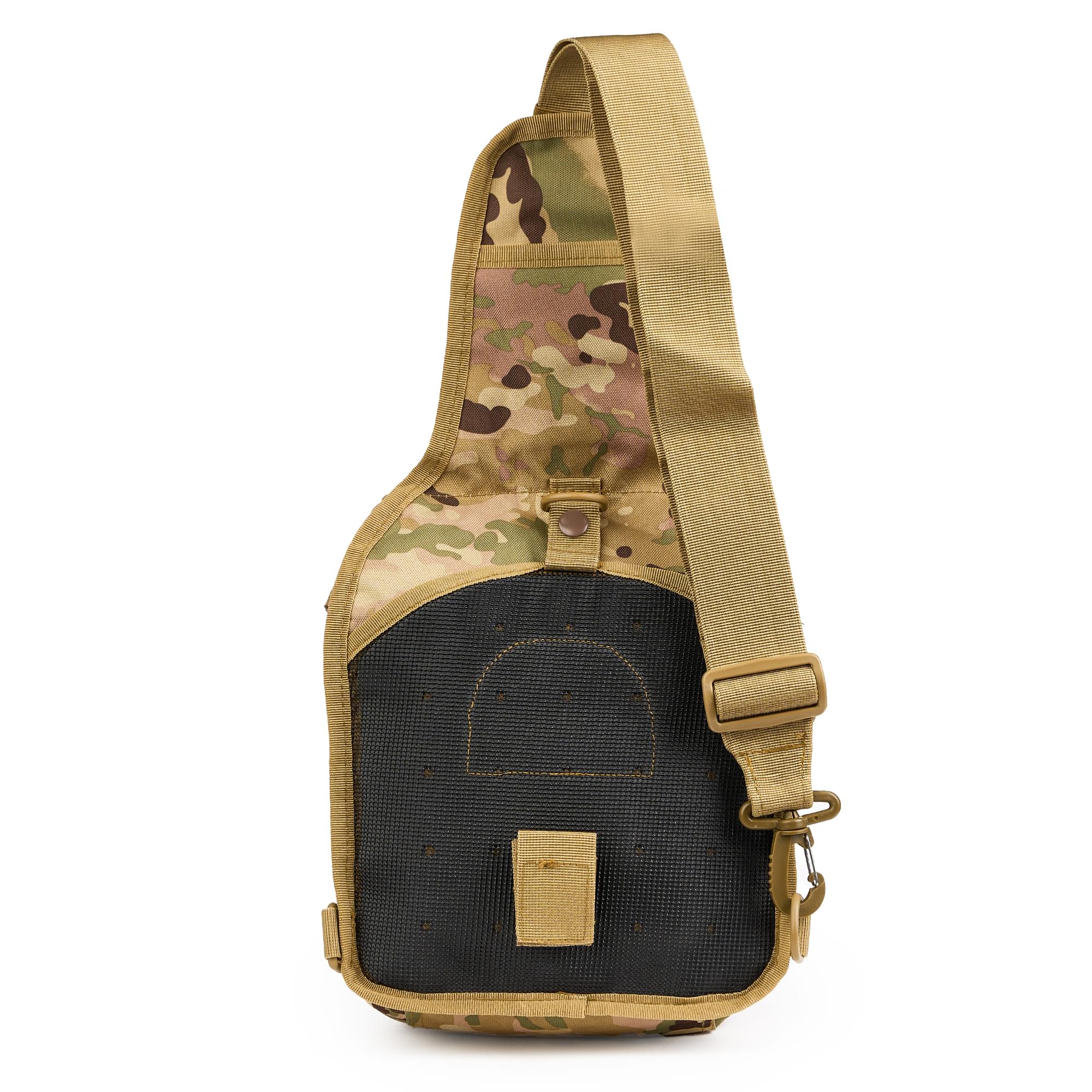 Geanta tactica de umar profesionala, borseta multifunctionala camuflaj militar, 10 litri, onuvio® - light camo