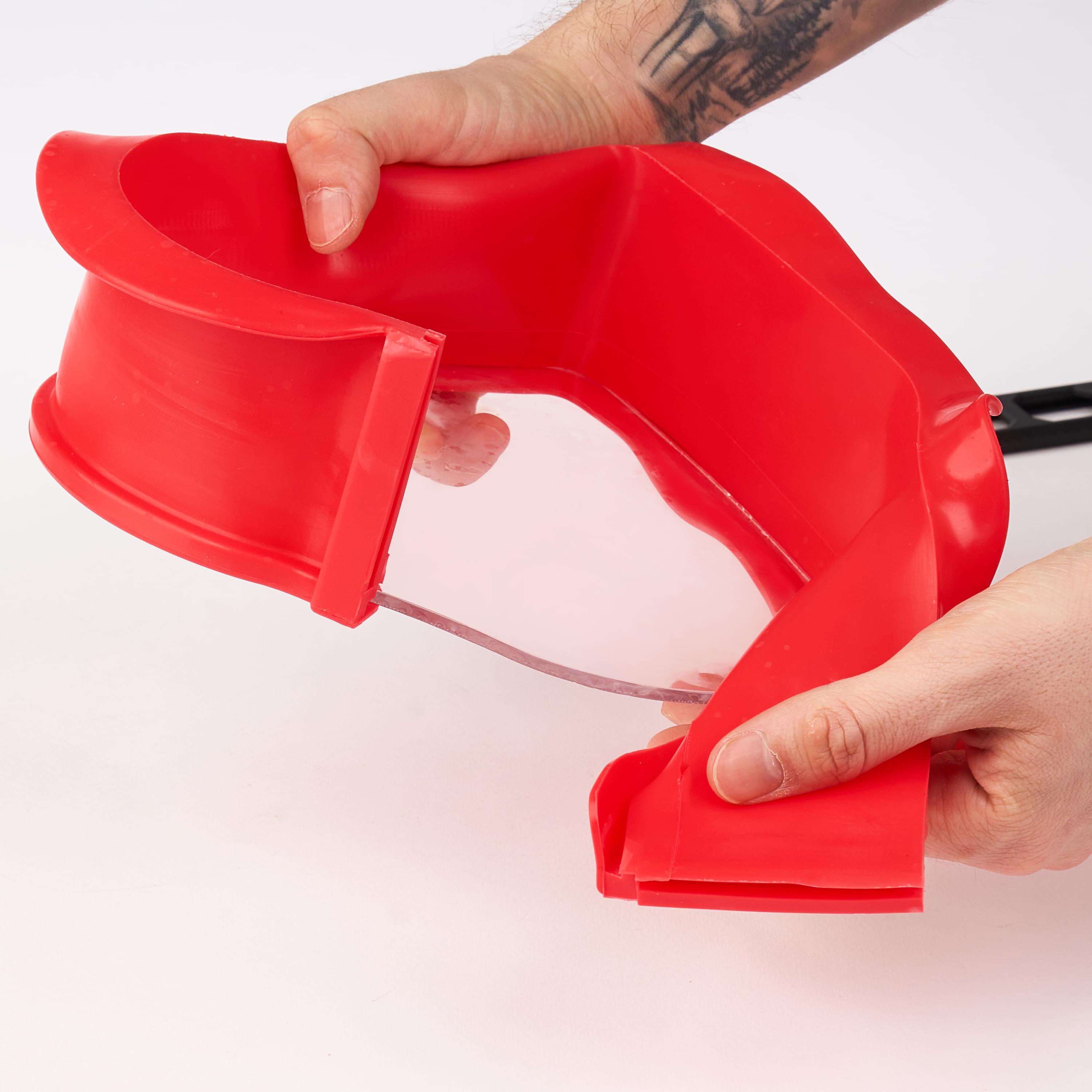 Forma silicon cu fund din sticla temperata pentru prajituri, blat, chec, cozonac, onuvio® - inima