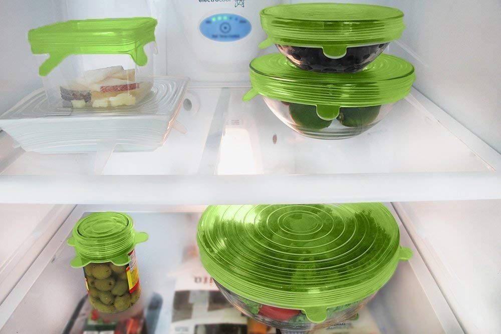 Set 6 capace universale flexibile din silicon alimentar original onuvio™
