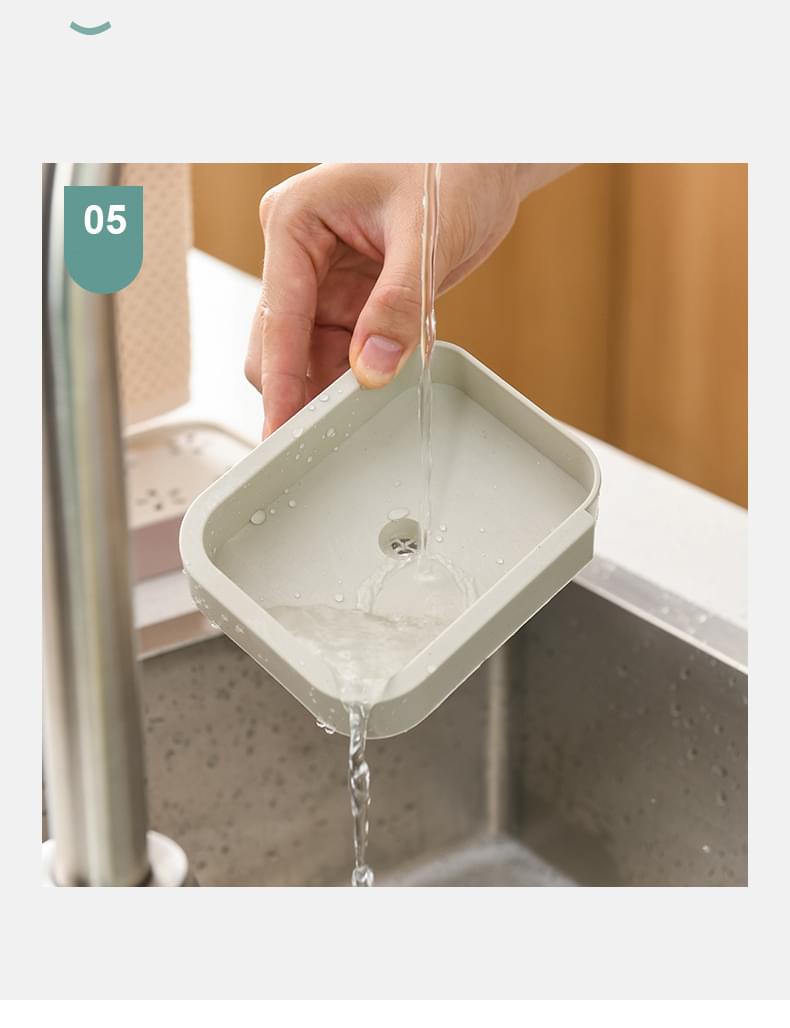 Suport bucatarie multifunctional pentru detergent vase, burete, laveta si accesorii curatenie vase de bucatarie, pentru chiuveta, onuvio™