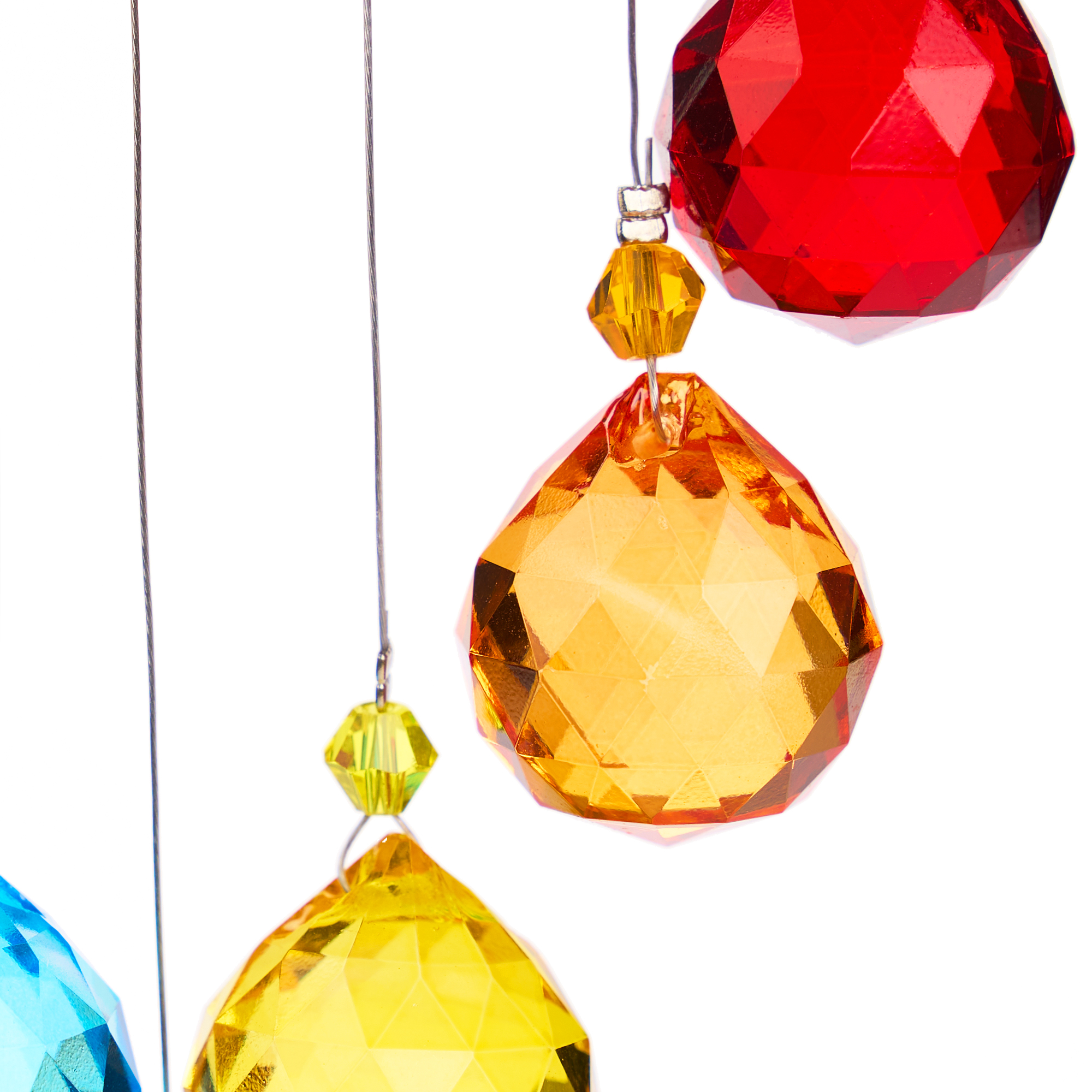 Decor suspendat pomul vieții cu cristale k9, suncatcher dreamcatcher, 7 chakre, clopoței de vânt, energie și echilibru, onuvio®