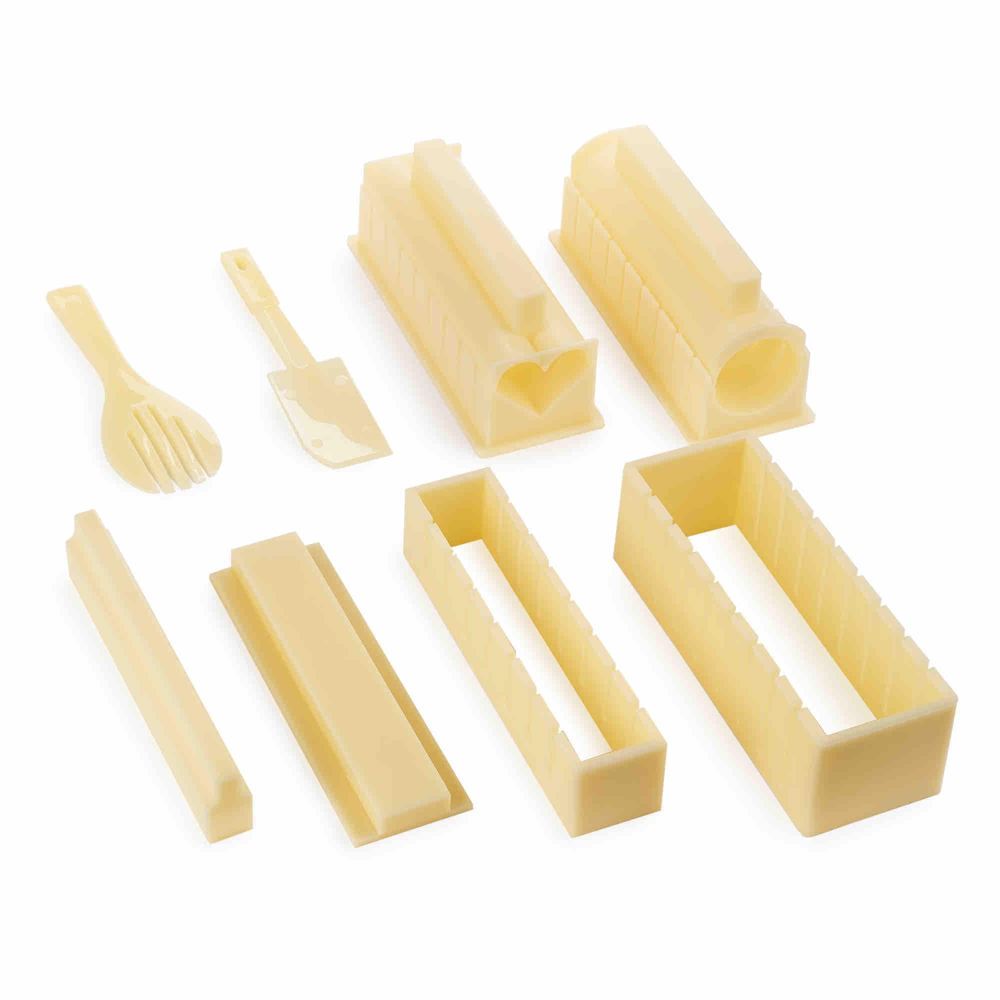 Set complet pentru preparare sushi - 10 piese onuvio®, ustensile premium, ideal pentru sushi acasă