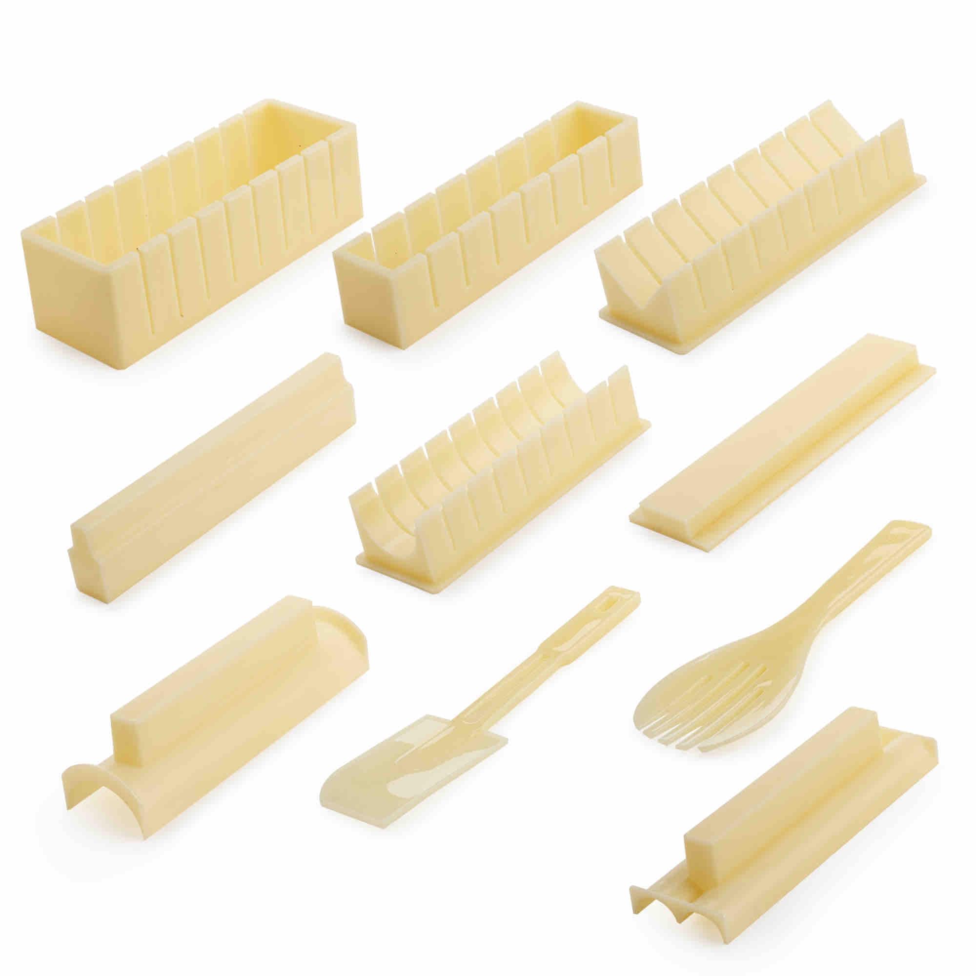 Set complet pentru preparare sushi - 10 piese onuvio®, ustensile premium, ideal pentru sushi acasă