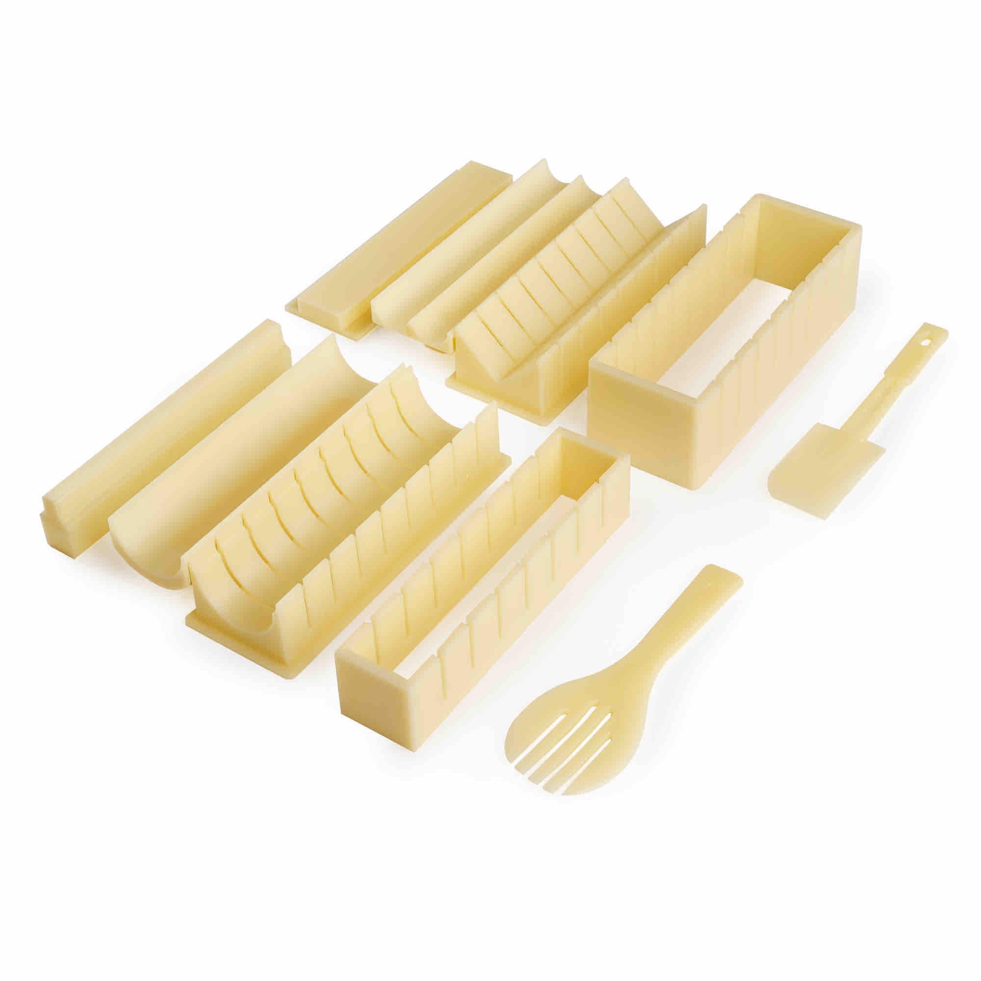 Set complet pentru preparare sushi - 10 piese onuvio®, ustensile premium, ideal pentru sushi acasă